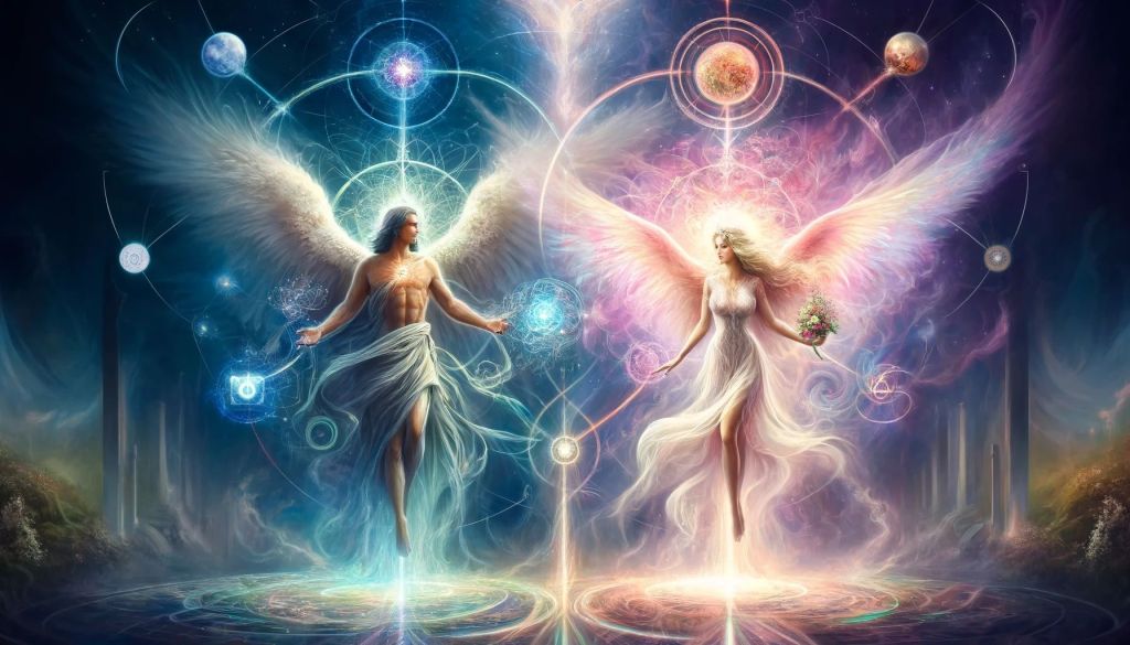 Feminine and Masculine Energies Explained by Metatron and Sandalphon