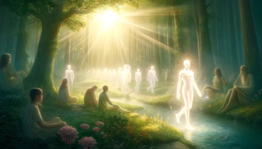 Light Beings that Co Inhibit this World with Humans