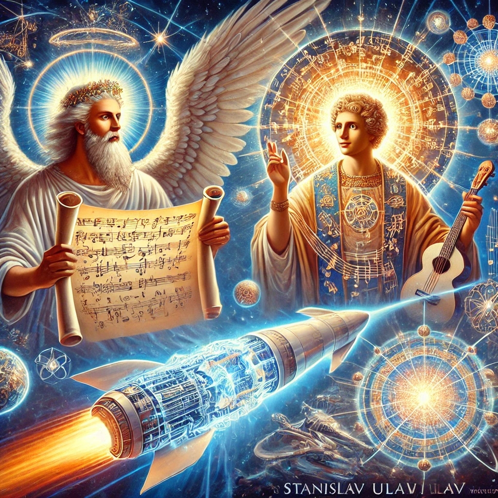 Unveiling the Visionary Work of Stanislav Ulav and Nuclear Pulse Propulsion by Metatron and Sandalphon