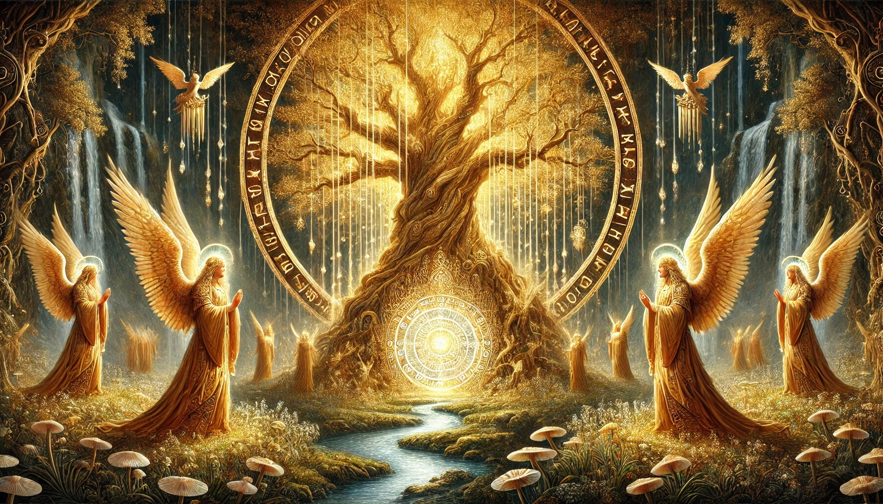 A bedtime story, the Heart of the Universe by Metatron and Sandalphon