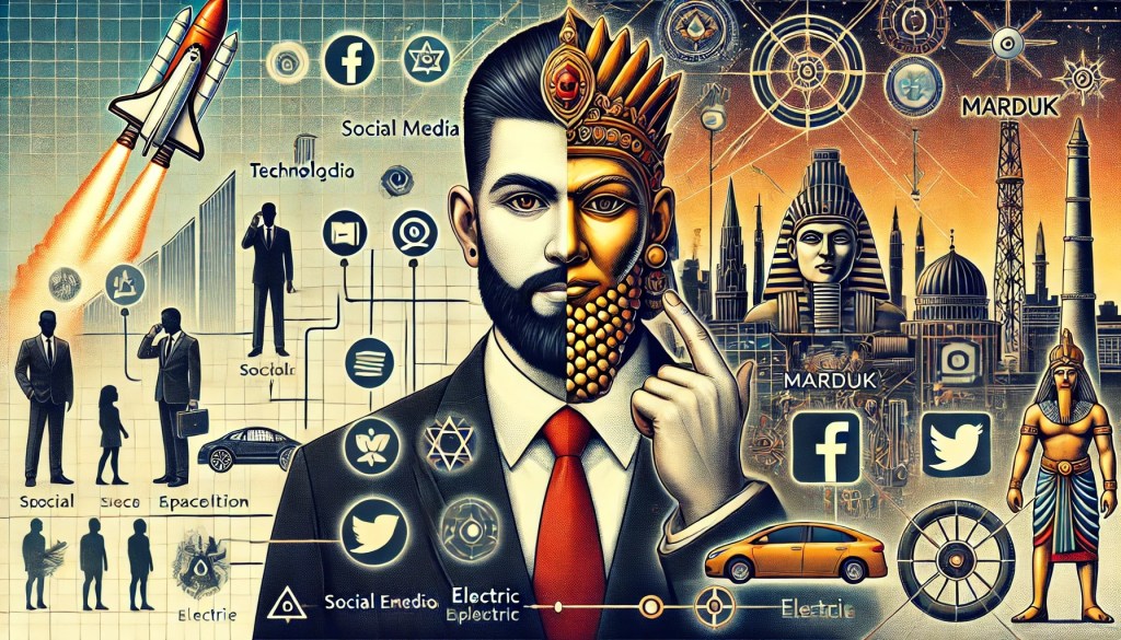 The Veil of Influence: Elon Musk and Marduk's Hidden Agenda by Metatron and Sandalphon