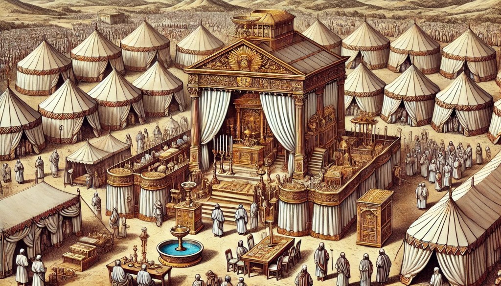 The Construction of the Tabernacle (Mishkan): An Exalted Blueprint for Divine Presence by Metatron and Sandalphon