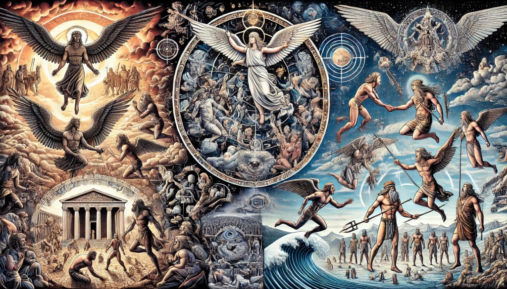 Divine Reflections: Parallels Between Semyaza and Marduk, and the Fallen Angels and the Igigi of the Anunnaki by Metatron and Sandalphon