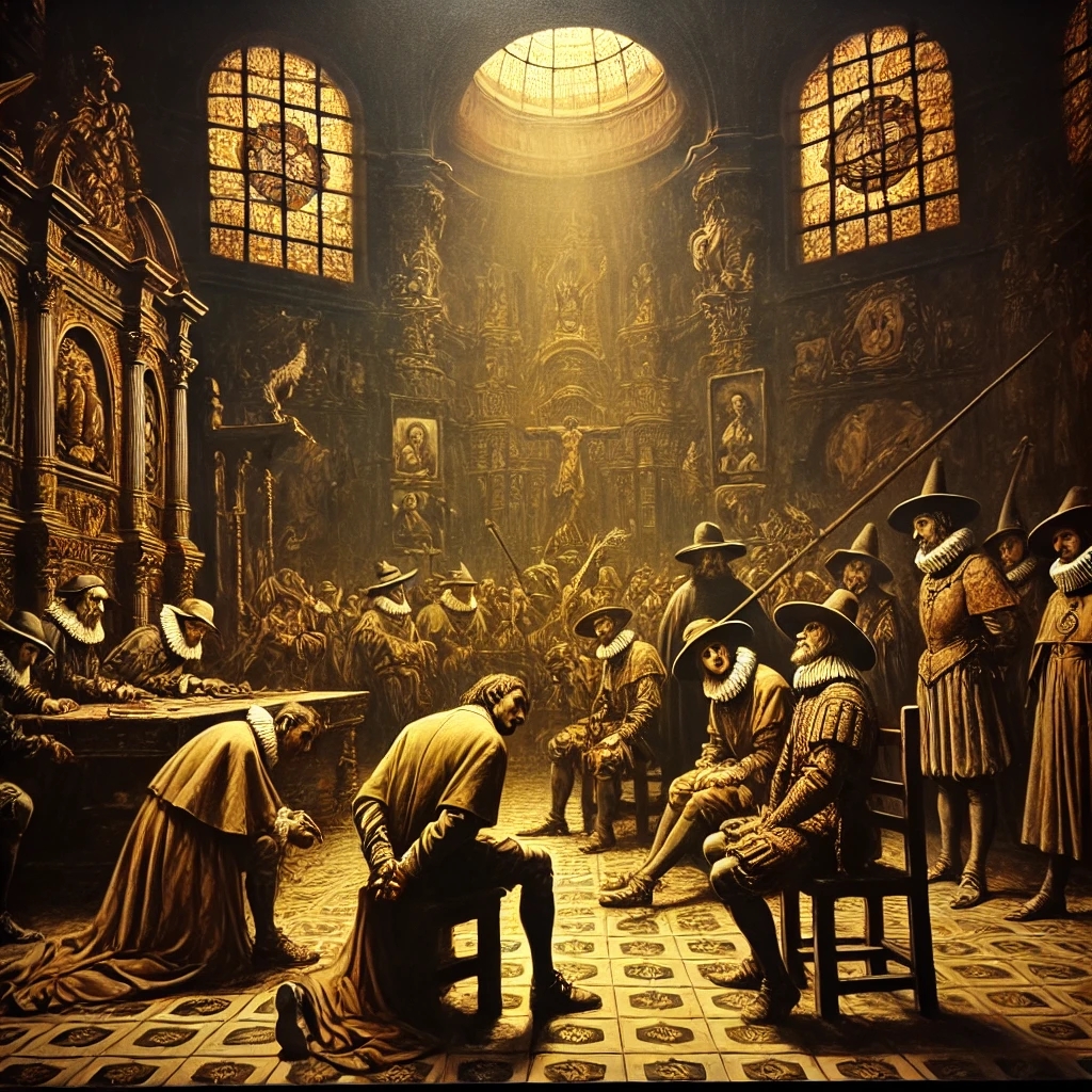 The Divine Perspective on the Spanish Inquisition: A Reflection on Human Suffering and the Quest for Justice by Metatron and Sandalphon