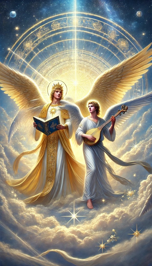 Archangels Metatron and Sandalphon on Salman Rushdie's