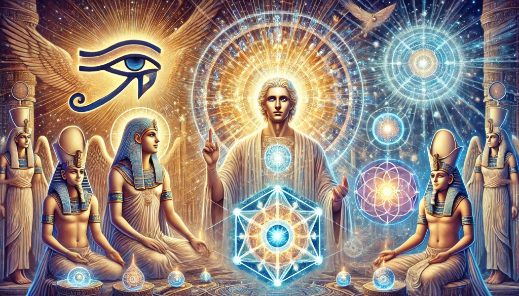 The Eyes of Horus and Thoth: A Divine Perspective by Metatron and Sandalphon