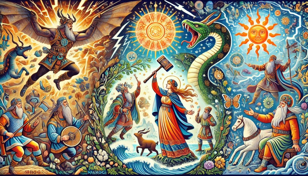 Slavic Mythology: A Celestial Perspective by Archangels Metatron and Sandalphon