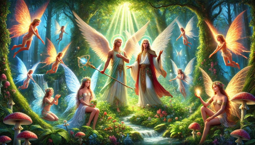 Fairies: The Mystical Beings of Nature - A Celestial Perspective by Metatron and Sandalphon