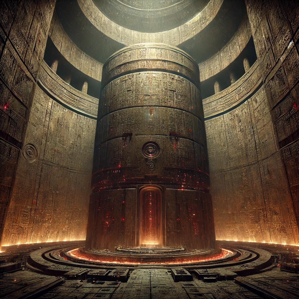 Remote Viewing Session: Target 846284 underneath Giza Plateau