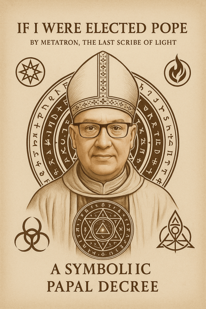 If I Were Elected Pope – By Metatron, the Last Scribe of Light